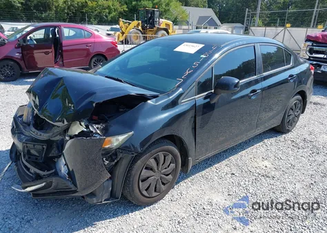2013 Honda Civic Lx from USA, damaged, VIN 19XFB2F55DE087152